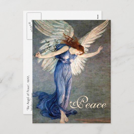 Cranes Engel des Friedens - Weihnachten (Vorne/Hinten)