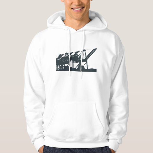 Cranes Hoodie Sweatshirt (Vorderseite)