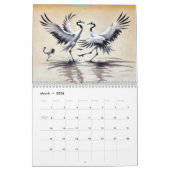 Cranes in Ink – A Journey Through Seasons 2026 Kalender (Mär 2026)