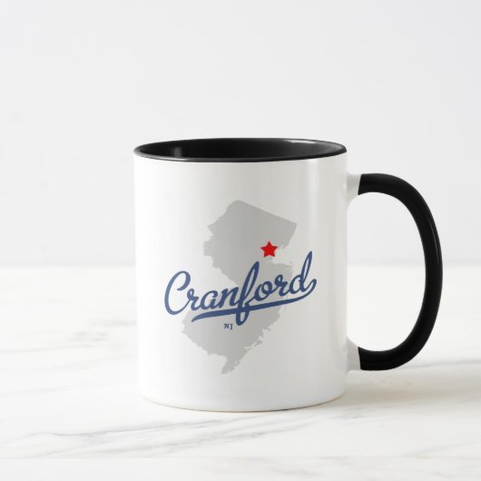 Cranford New-Jersey NJ Shirt Tasse (Rechts)