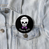 Cranio Kid Boy Skull mit Lila Bowtie Button (Beispiel)