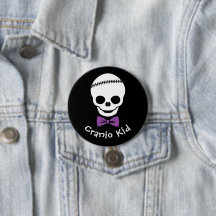Cranio Kid Boy Skull mit Lila Bowtie
