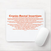 Cranio-Rectal Insertion Mousepad (Mit Mouse)
