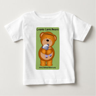 Cranio Sorgfalt-Bären Baby T-shirt