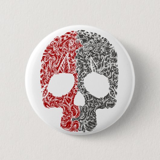 Crânio Sttile Button (Vorderseite)