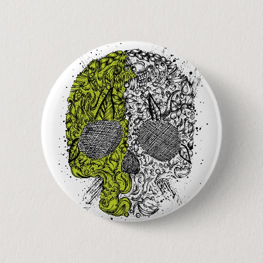Crânio Sttile Button (Vorderseite)