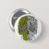 Crânio Sttile Button (Vorne & Hinten)