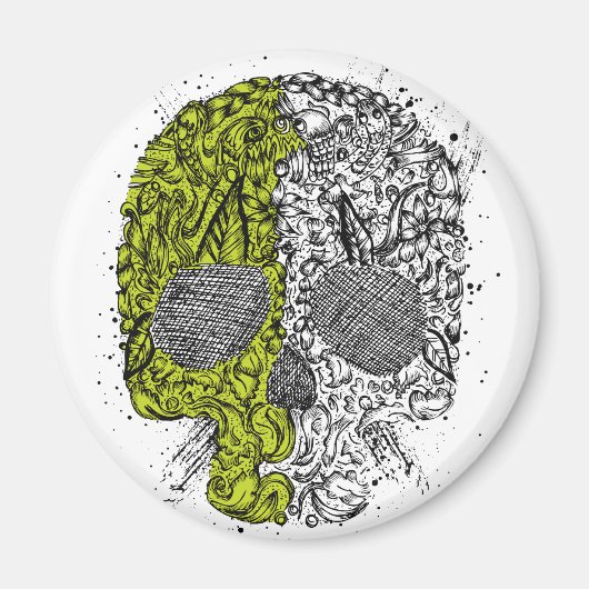 Crânio Sttile Magnet (Vorne)