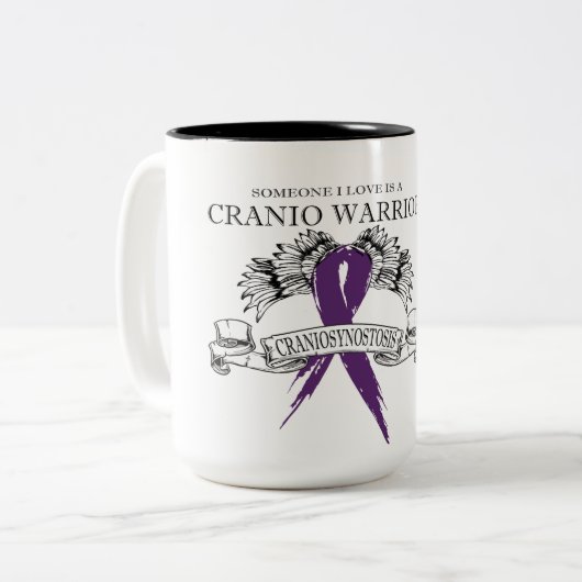 Cranio Tasse→ Zweifarbige Tasse (Vorderseite Links)