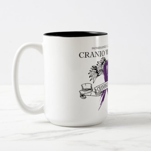Cranio Tasse→ Zweifarbige Tasse (Links)
