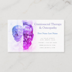 Craniosakral-Therapie & Osteopathie Visitenkarte