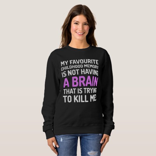 Craniotomy & Brain Sweatshirt (Vorne ganz)