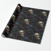 Cranium Canopy Halloween Wrapping Paper Geschenkpapier (Ungerollt)