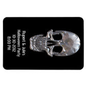 Cranium Sound Ghost Skull Magnet (Horizontal)
