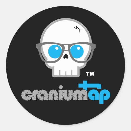 CraniumTap Stickers (Vorderseite)