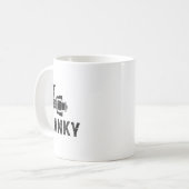 Crankit Angelköder - Verrückte Lustige Geschenkide Kaffeetasse (Vorderseite Links)