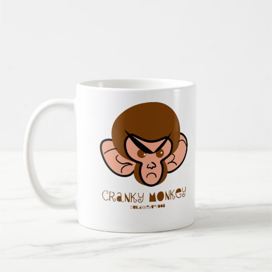cranky Affe-Tasse Kaffeetasse (Links)
