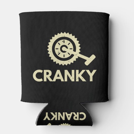 Cranky / Bicycle/ Cyclist Dosenkühler (Rückseite)