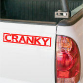 Cranky Briefmarke Autoaufkleber (Auf Lkw)