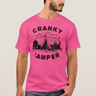 Cranky Camper - Funny Great Outdoor Camping Advent T-Shirt