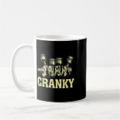 Cranky Car Engine Crankshaft Fathers Day Dad Men H Kaffeetasse (Links)
