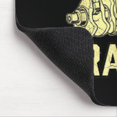 Cranky Car Engine Crankshaft Fathers Day Dad Men H Mousepad (Ecke)