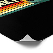 Cranky Car Engine Crankshaft Fathers Day Dad Men H Poster (Ecke)