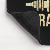 Cranky Car Engine Crankshaft Lover Mechanics Fathe Mousepad (Ecke)