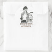 Cranky Courtney Sticker (Tasche)