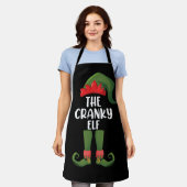Cranky Elf Family Matching Group Weihnachten Schürze (Getragen)