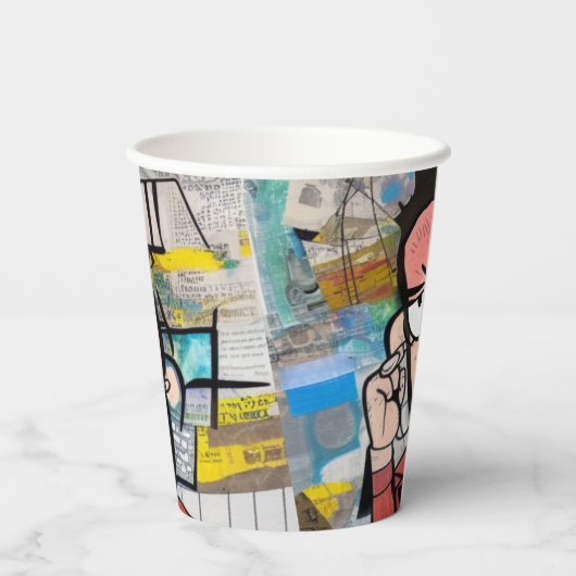 Cranky Man Pappbecher (Rückseite)