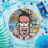 Cranky Man Pappteller (Party)