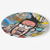 Cranky Man Pappteller (Schrägansicht)