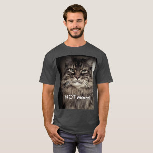 Cranky NOT Meow Herrenbekleidung - T-Shirt