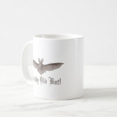 Cranky Old Bat Funny Batty Spaß für komische Fraue Kaffeetasse (Vorderseite Links)