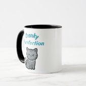 Cranky Purrfection Tasse (Vorderseite Links)