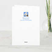 Cranky Rooster Geburtstagskarte Karte (Rückseite)