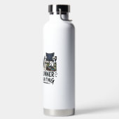 Cranky Runner Endless Waiting Lustiger Ultramarath Trinkflasche (links)