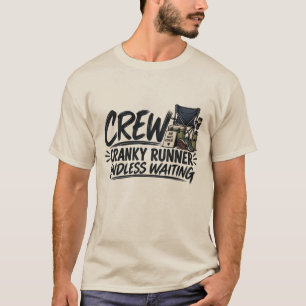 Cranky Runner Endloses Warten Lustiger Ultramarath T-Shirt