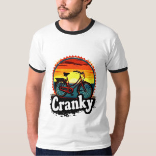 Cranky Sunset Bicycle T-Shirt - Energie für Ihren