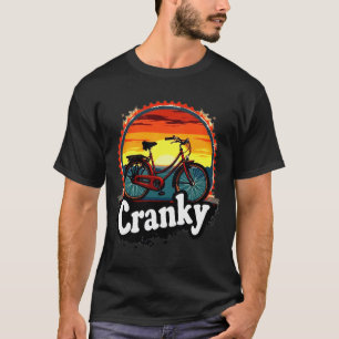 Cranky Sunset Bicycle T-Shirt - Energie für Ihren