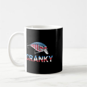 Cranky Usa Crankit Angeln Vatertag Kaffeetasse