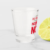 Cranky Weihnachtsschuss - NEIN! NEIN! NEIN! Schnapsglas (Links)