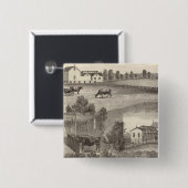 Cranmoor Farm, Toms River, NJ Button (Vorne & Hinten)