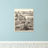 Cranmoor Farm, Toms River, NJ Leinwanddruck (Insitu (Holzboden))