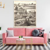 Cranmoor Farm, Toms River, NJ Leinwanddruck (Insitu (Wohnzimmer))