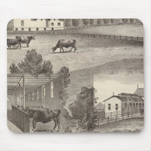 Cranmoor Farm, Toms River, NJ Mousepad (Vorne)