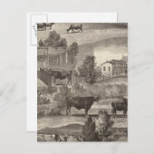 Cranmoor Farm, Toms River, NJ Postkarte (Vorne/Hinten)