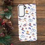 Cranmore Berg Neue Hamphire Ski Snowboard Muster Samsung Galaxy Hülle<br><div class="desc">Ein lustiges Winterskigebiet nahtlos für das Skigebiet Cranmore Mountain in North Conway,  New Hampshire,  Vereinigte Staaten,  Nordamerika. Perfekte Geschenkidee für Wintersportler: Ski,  Snowboard,  Freestyle,  Skisprung,  Langlaufen.</div>