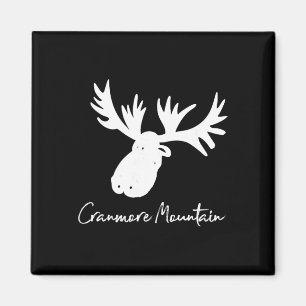Cranmore Mountain New Hampshire Elchskier Antennen Magnet